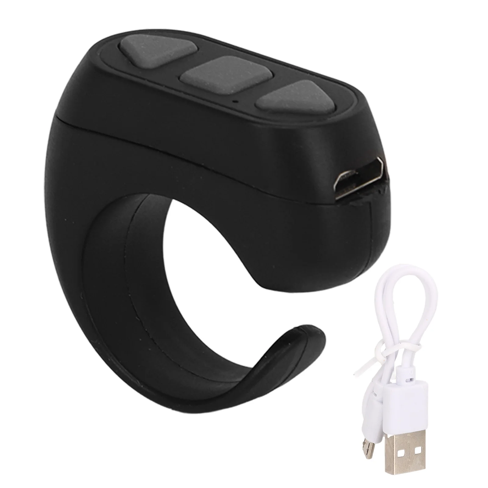 Bluetooth Remote Control App Page Turner Phone Remote Control Ring Phone Novel Watch TV Turn Page Click Like Selfie Device ZL 03