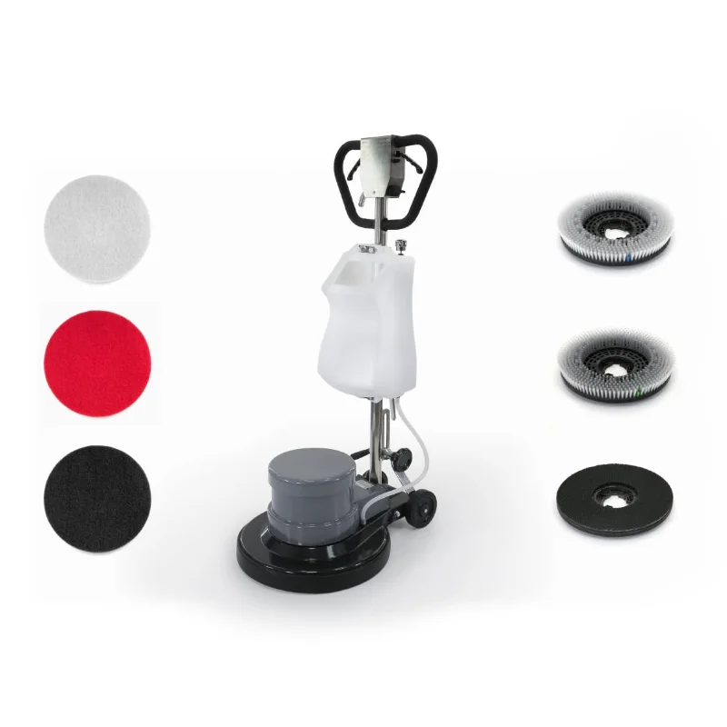 

Промышленная машина для полировки пола с (1 баком + 2 щетками + 1 держателем подушечки), 1,5 л.с.