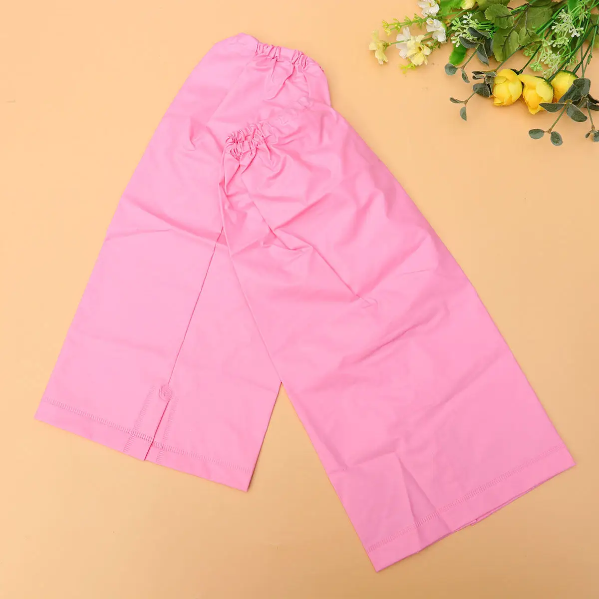1Pair Plastic Waterproof Leg Cover for Elastic Band Design Lightweight Portable Rain Hiking Gaiters Outdoor Use