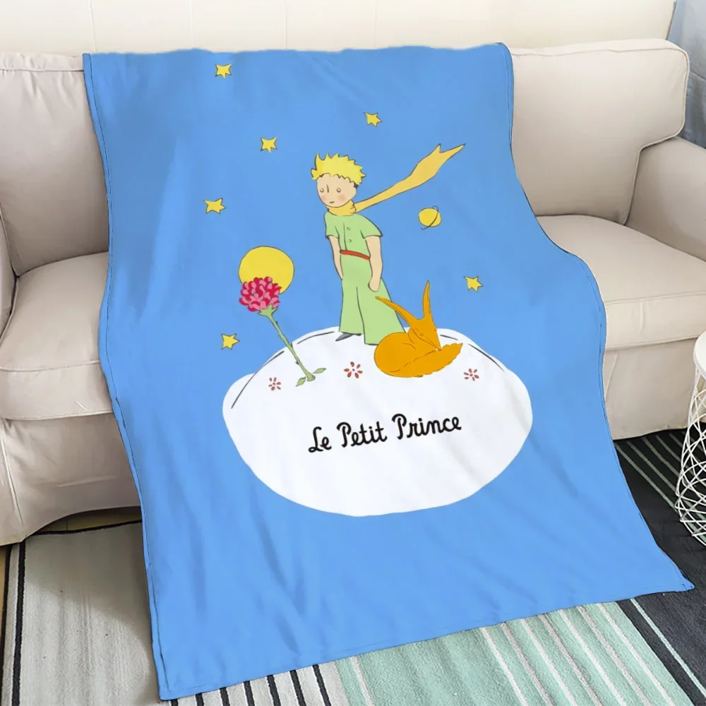 Children\'s Blanket Le Petit Prince Bed Throw Blanket for Sofa little prince B612 Blankets Fluffy Soft Blankets Throws Cobija