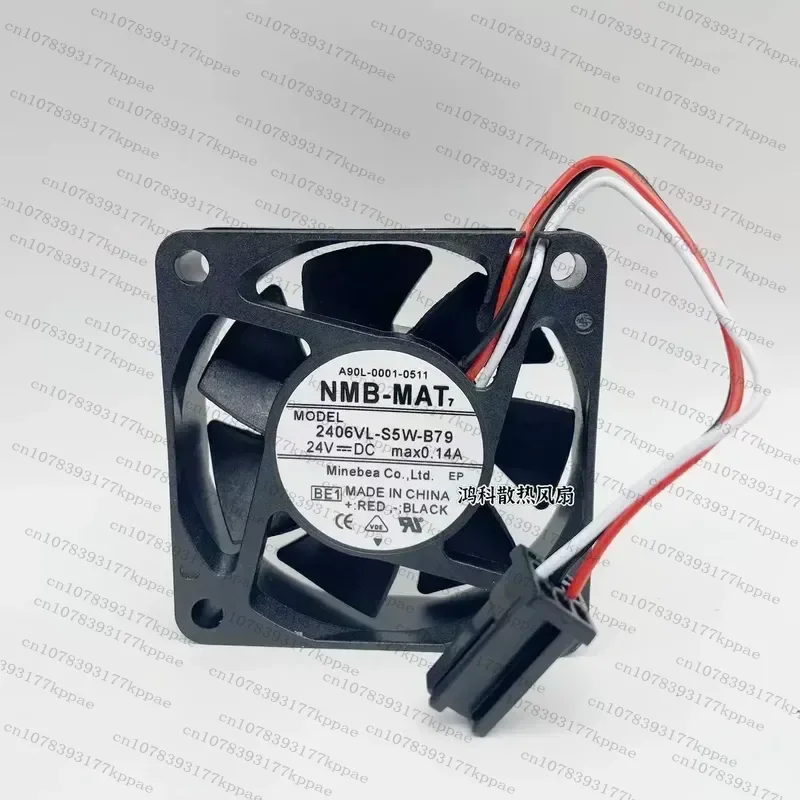 1PCS for NMB 2406VL-S5W-B79 A90L-0001-0511 24V Cooling Fan for FANUC 6cm