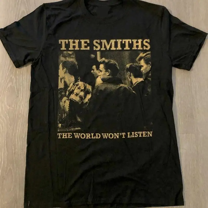 

The smiths world won't listed T Shirt