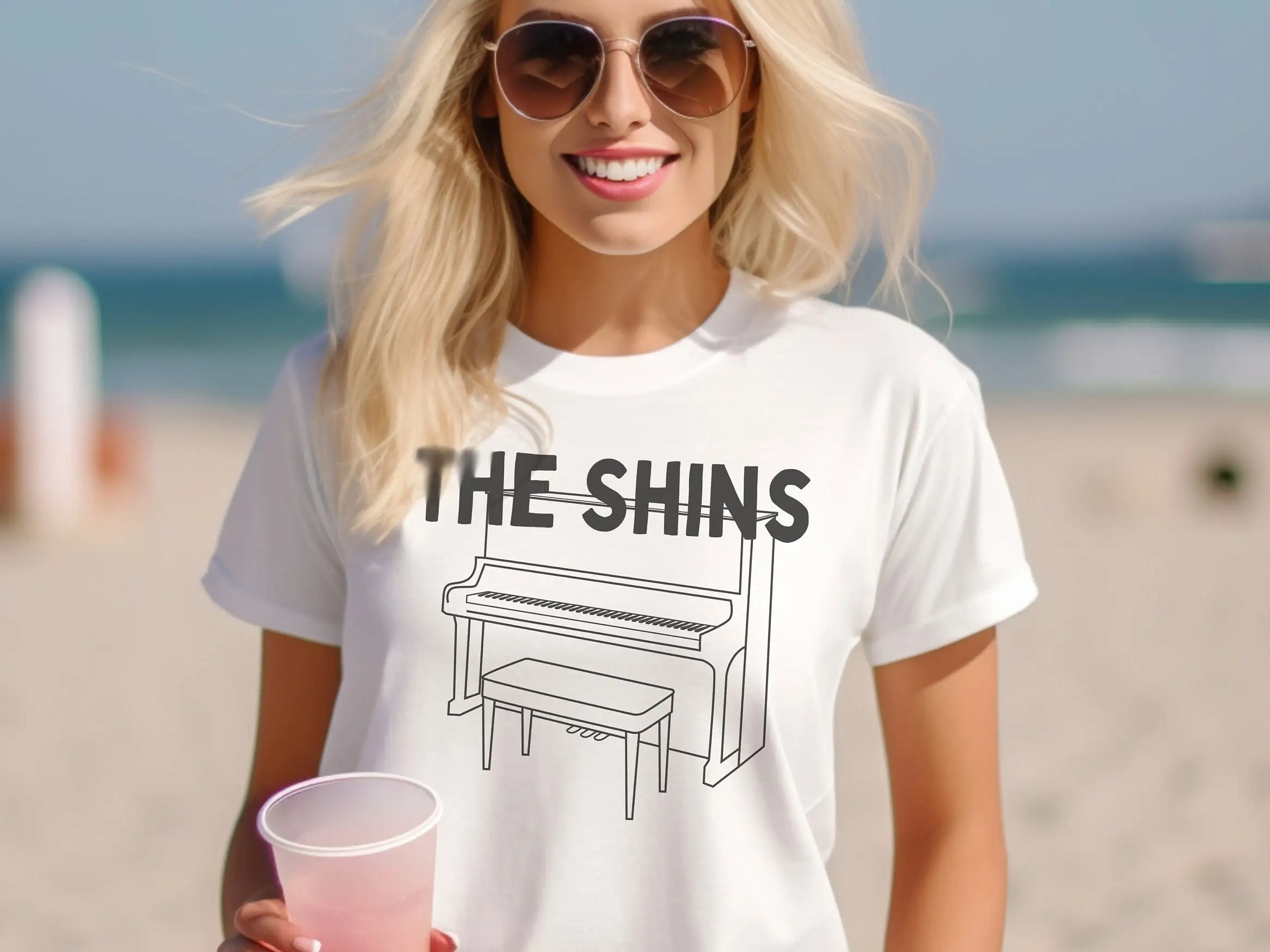 The Shins Shirt T Piano Express Delivery Available