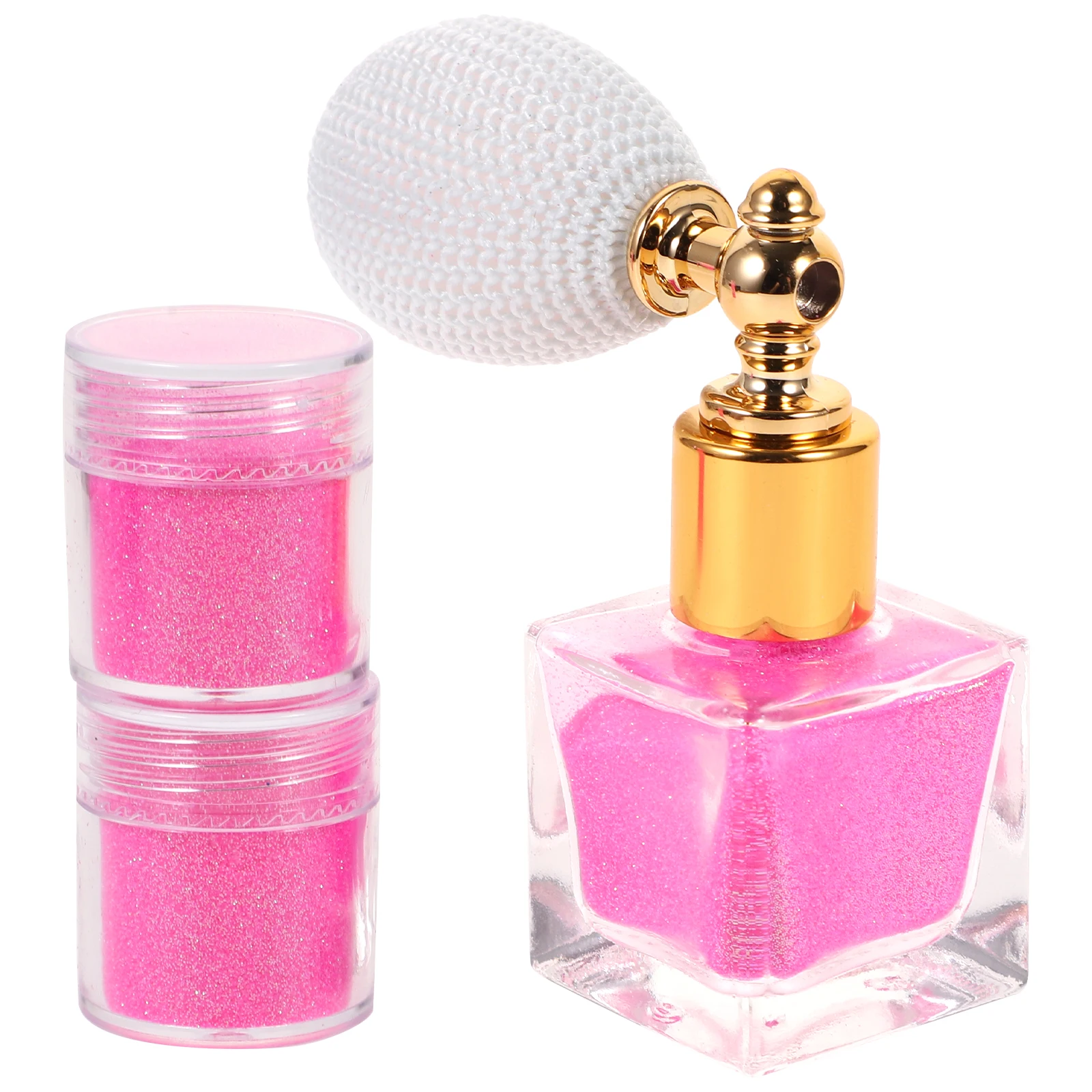 Resaltador corporal en polvo con purpurina, Spray de maquillaje, brillo brillante, pelo rosa, cara DIY, glamuroso, uso Personal profesional, ocasión