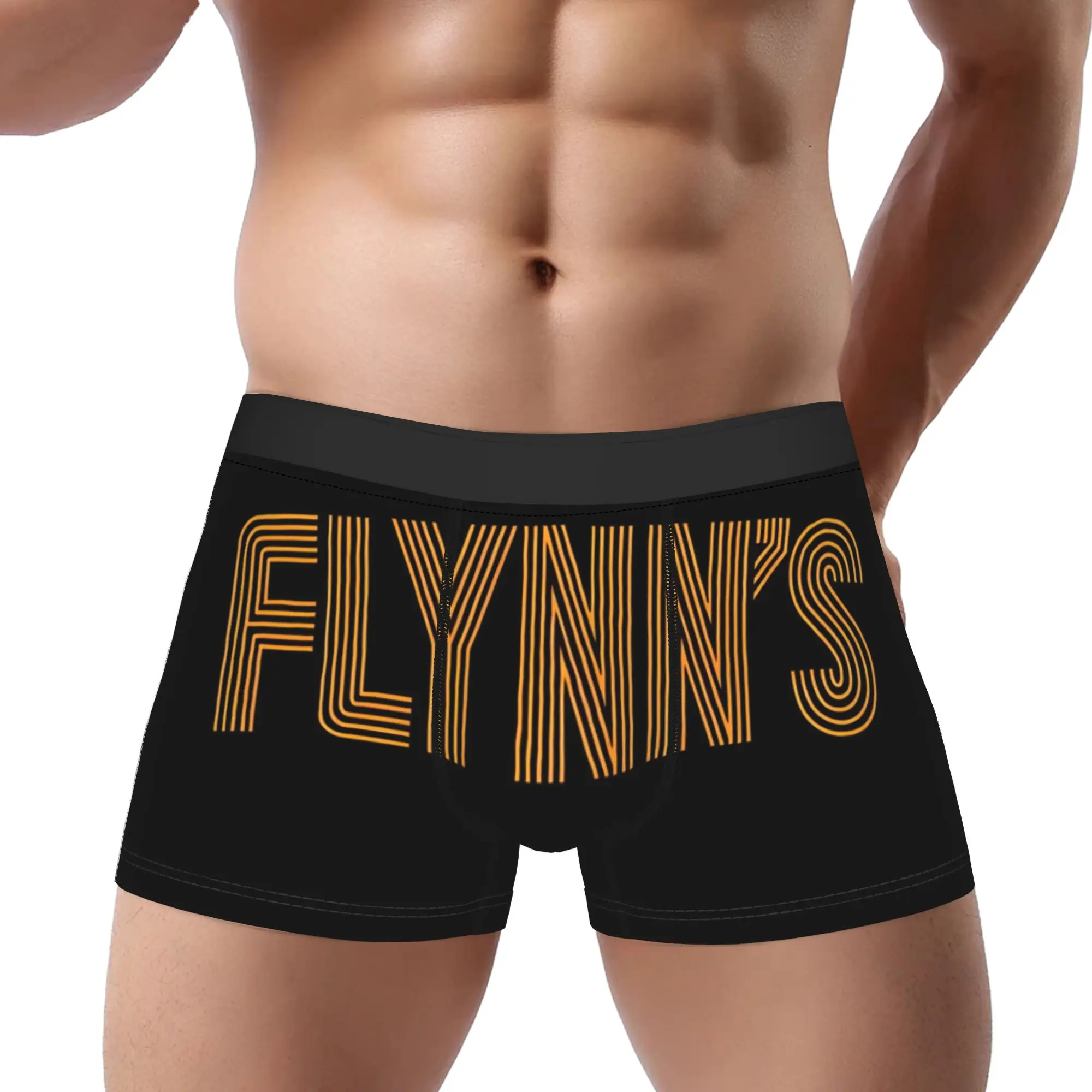 Poster Flynn's Arcade Underpants Homme Panties Men's Underwear Print Shorts Boxer Briefs