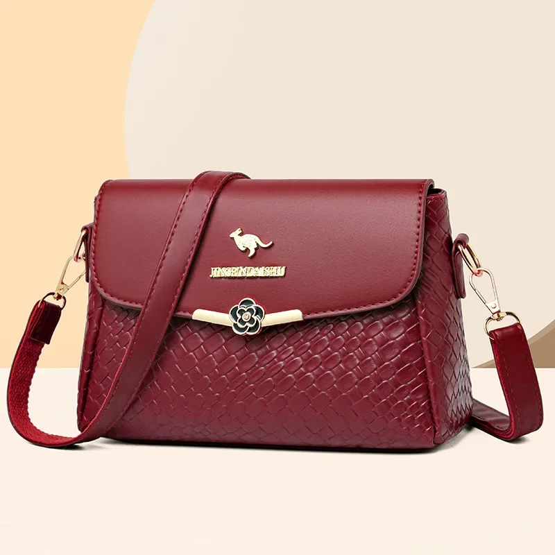 Middle-aged Mom Bag Grandmother 2024 New Fashion Middle-aged Small Bag Hundred Shoulder Crossbody Bag