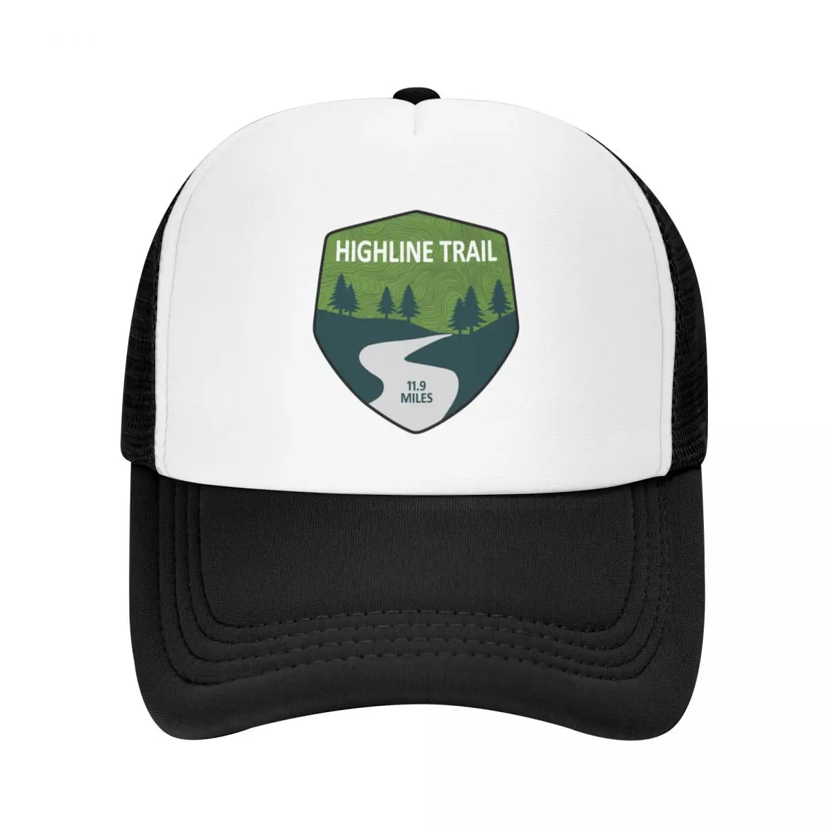 

Highline Trail Glacier National Park Baseball Cap Kids Hat custom Hat Golf Wear Sports Cap Men Women's