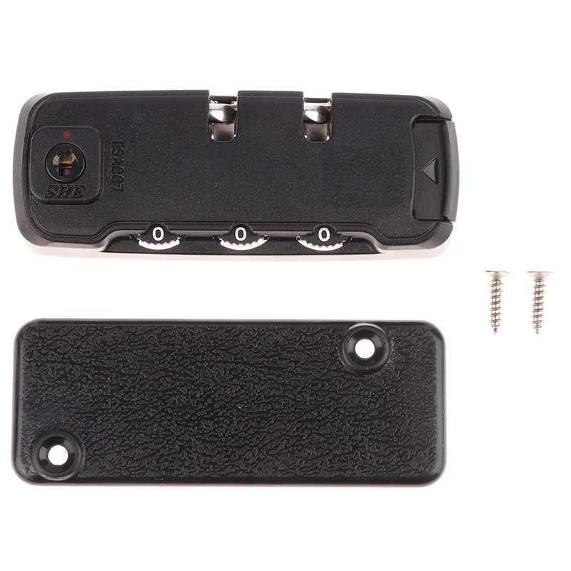 Security Fixed Lock Cupboard Cabinet Locker Padlock For TSA 3 Digit Password Combination Travel Bag Suitcase Luggage Accessories