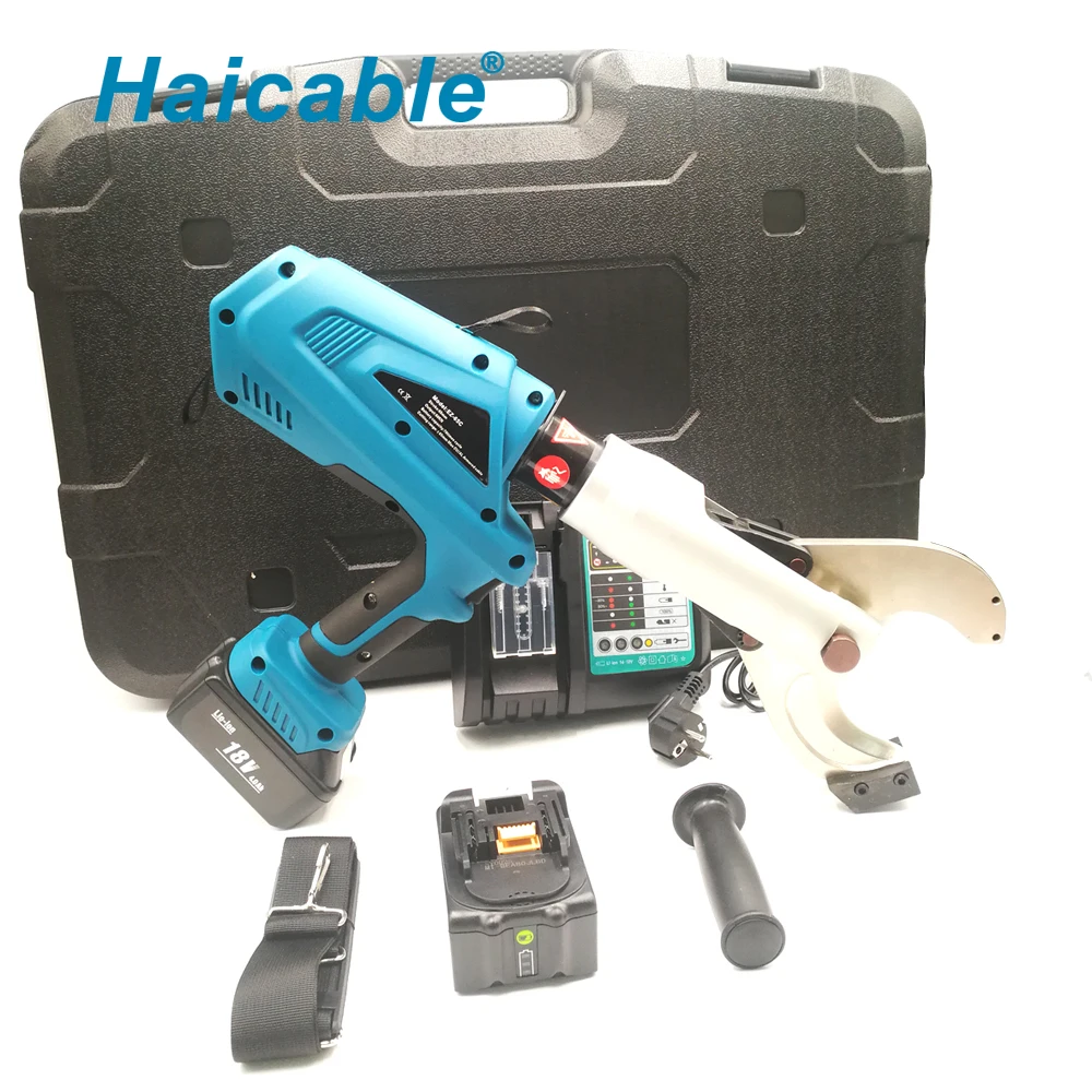 Electric Wire Cutter Cordless Hydraulic EZ-65C Battery Powered Cable Cutter