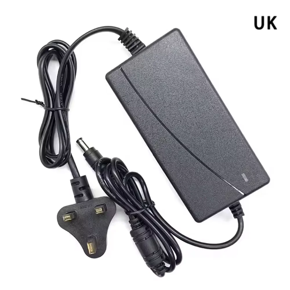 2024 Newest 12V 5A power adapter 5000mA 100V-240V 60W Converter AC DC 12V 5A 2.1mm*5.5mm DC Plug Power Adapter for CCTV WiFi