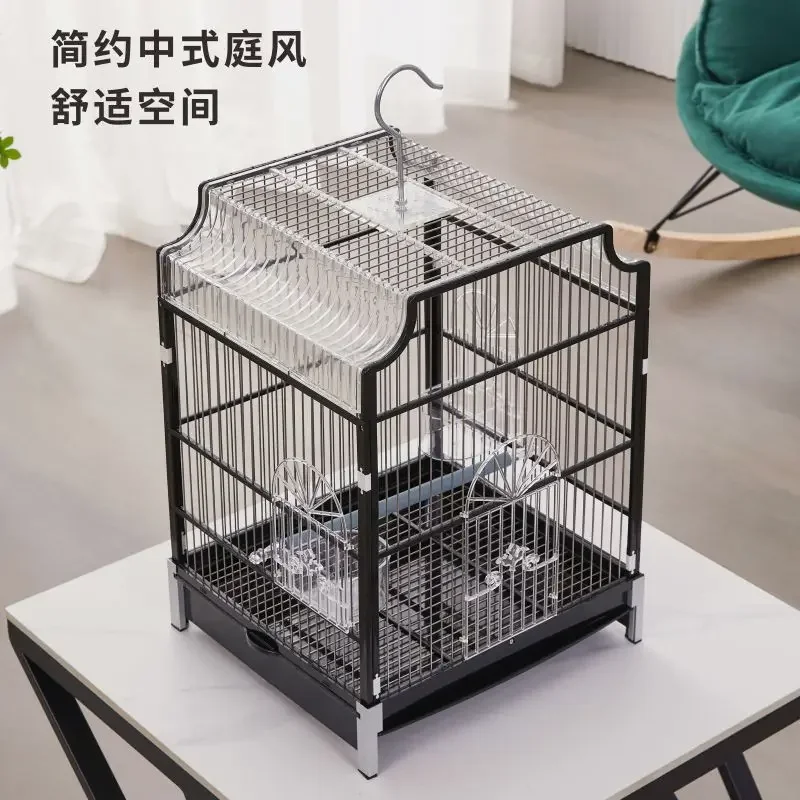 Takeout cage 2024 new tiger skin peony cockatoo starling going out portable bird , plastic