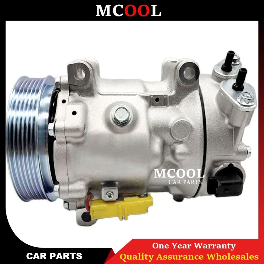 SD7C16 A/C Compressor For Peugeot 307 308 807 607 406 Citroen C4 Berlingo 9800839580 9671216780 9659875880 9651911480 9656483580