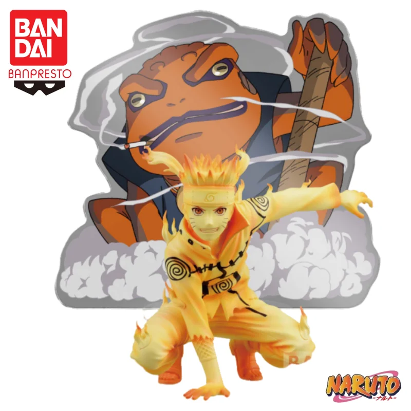 

In Stock Bandai Banpresto Original Naruto Panel Spectacle Uzumaki Naruto Model Doll Brand New Boxed Action Figure Ornaments