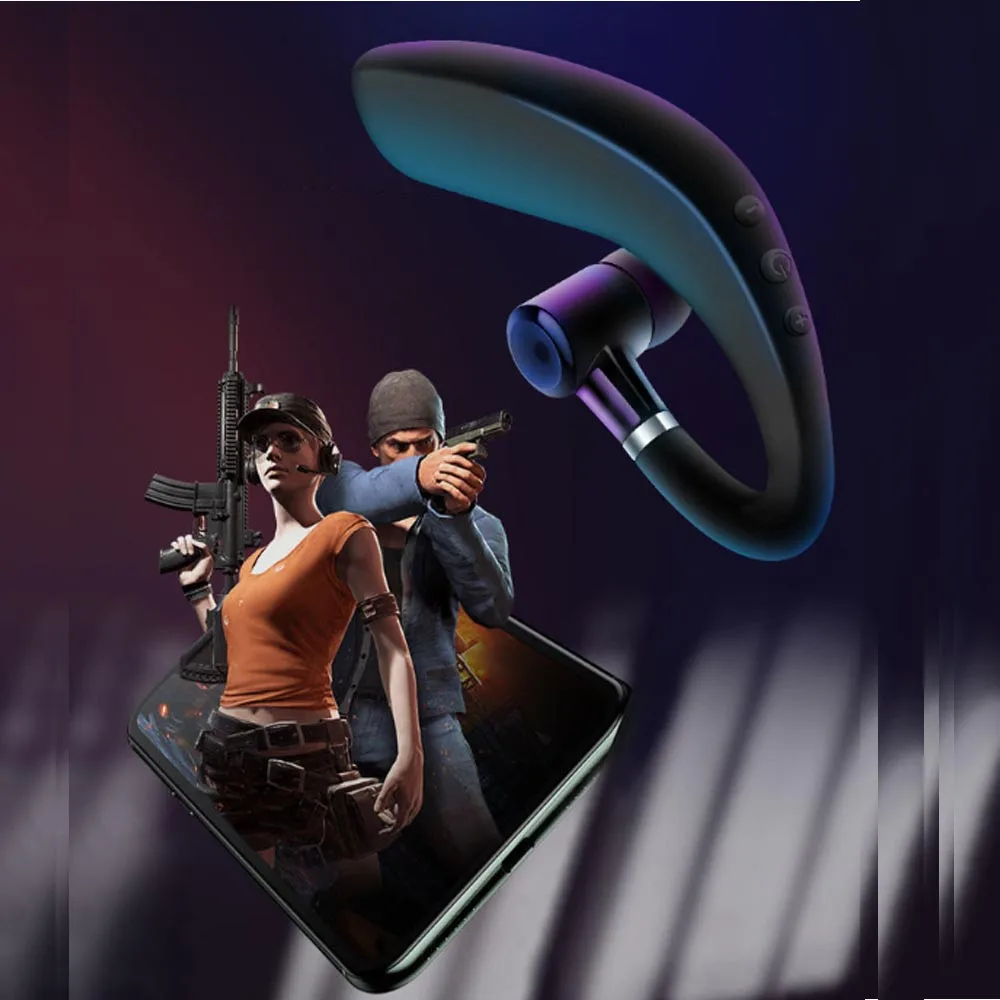 لطيف S109 سماعات بلوتوث سماعات يدوي حلقة الأذن اللاسلكية ياربود سماعة محرك دعوة سماعات أذن رياضية سماعة مع Mi