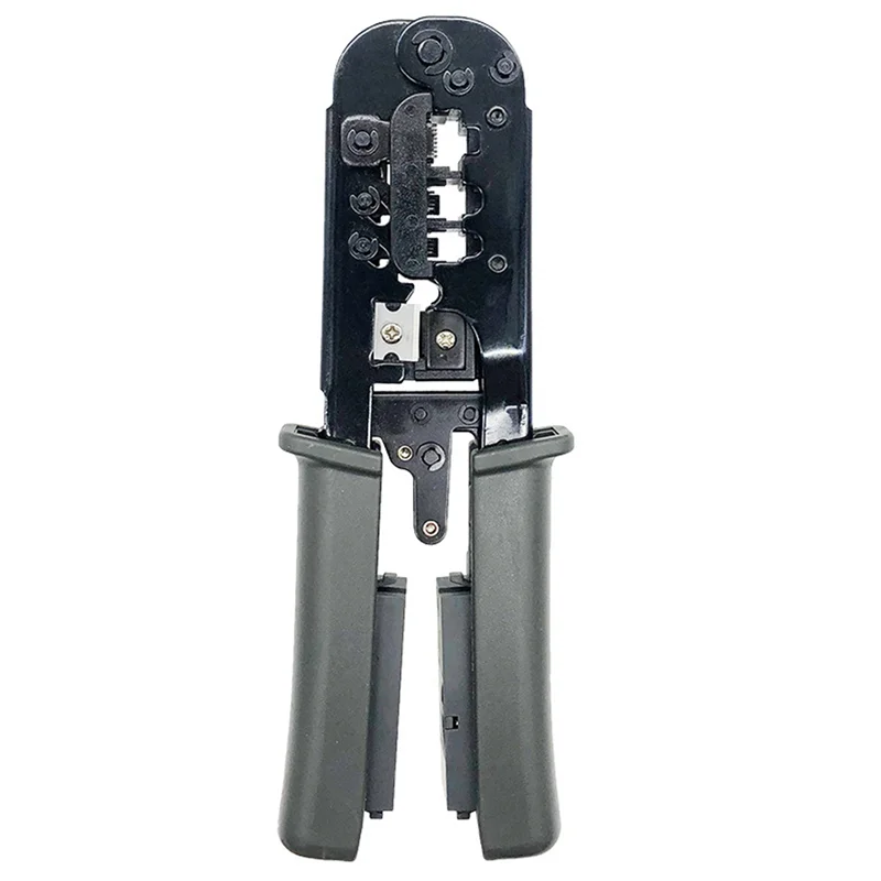 

ABUF-2X RJ45 Crimper Network Lan Cable Tester Cutting Tool For Cat7 Cat6 Cat5 RJ11 RJ12 RJ45 Crimper Metal Clip
