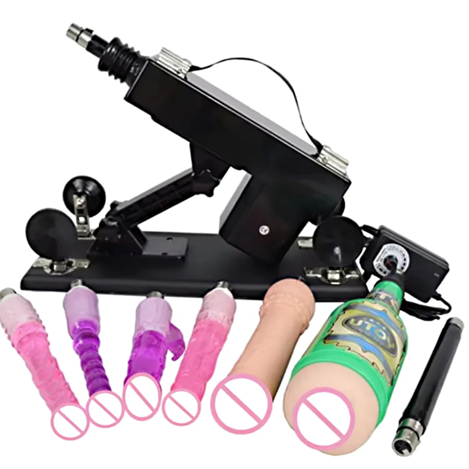 A2 Sex Machine for Women Automatic Men, Masturbation Machine With 3XLR Dildos Attachments Telescopic Sex Toys