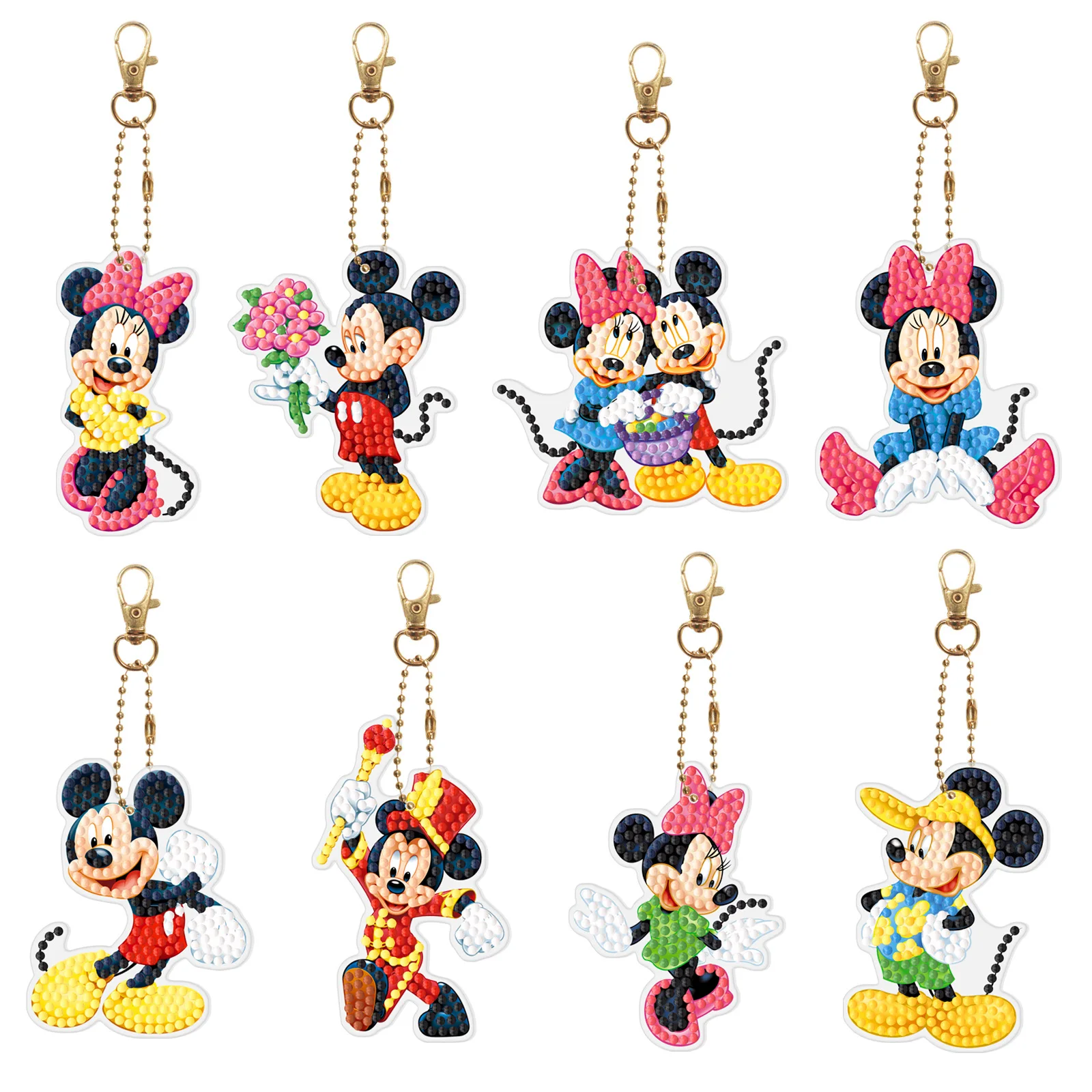 Mickey Minnie Donald Duck DIY - Art Craft Duck recension och pris