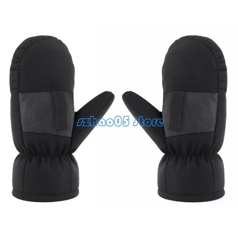 

85LE детские коляски, зимние перчатки, ветрозащитный, водонепроницаемый дизайн, с эластичным браслетом и прочной застежкой для