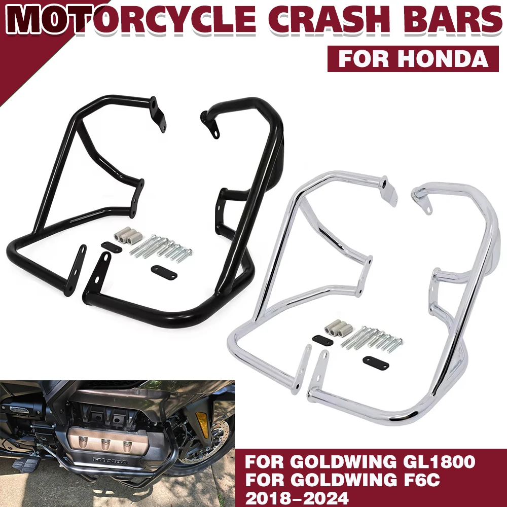 For HONDA Gold Wing 1800 GL1800 F6C Goldwing GL 1800 2018-2023 Motorcycle Higway Engine Guard Crash Bar Bars Bumper Protector