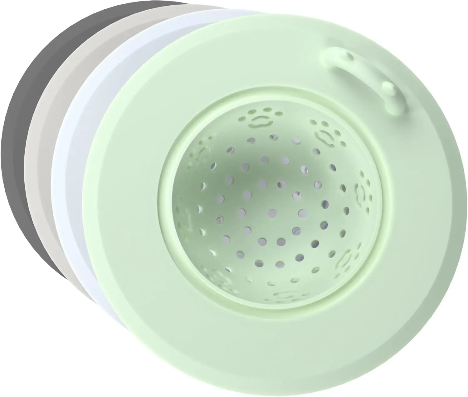 

Сетка-фильтр для кухонной раковины Li&Zhao - 4 шт. силиконовых заглушек-фильтров для раковины, диаметр 4,6 дюйма