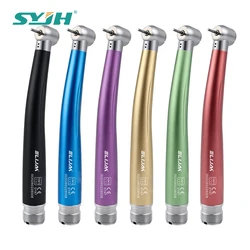 Dental High Speed Handpiece 2/4 Holes Standard Head Single Water Spray Push Button Air Turbine Dentistry Instrument Tools