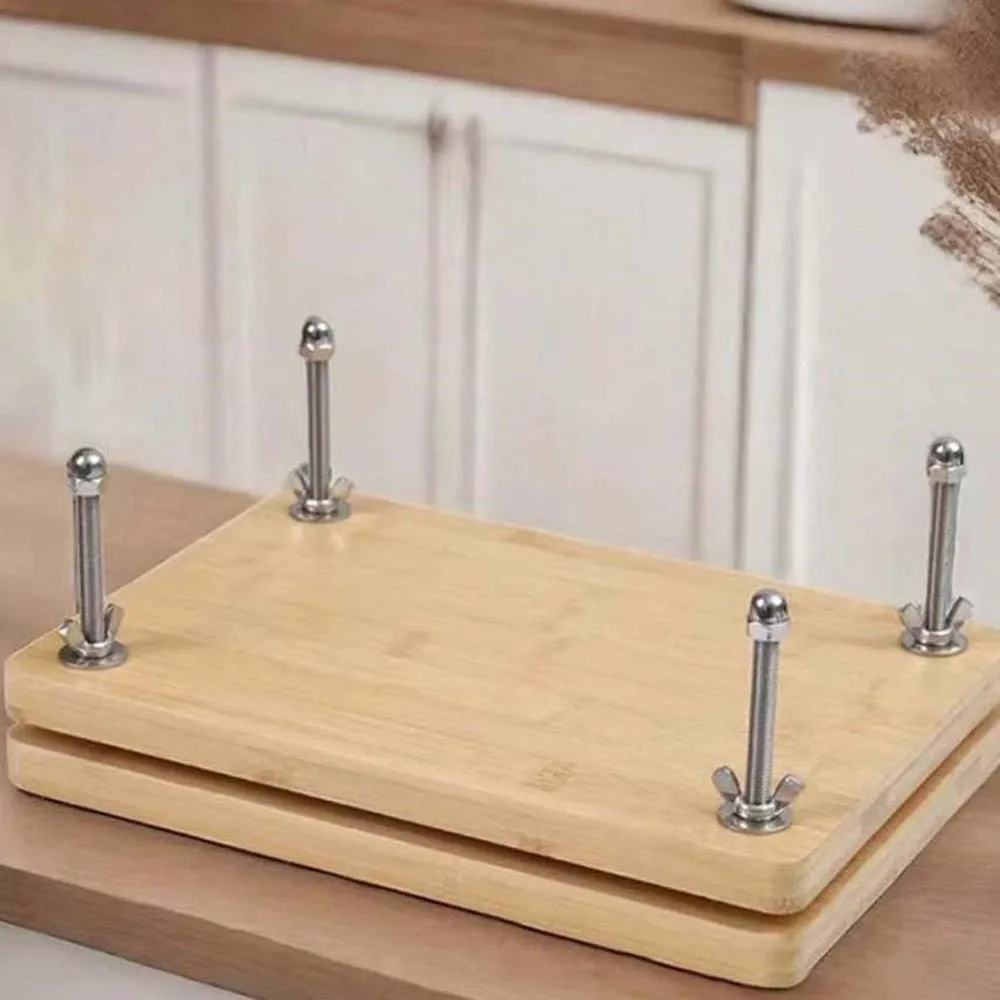 メモ帳トレーシングDIYブックプレスパッド、レシートにも使用可能、A4用紙対応、木製ブックプレス、頑丈な36cmブックプレス製本機