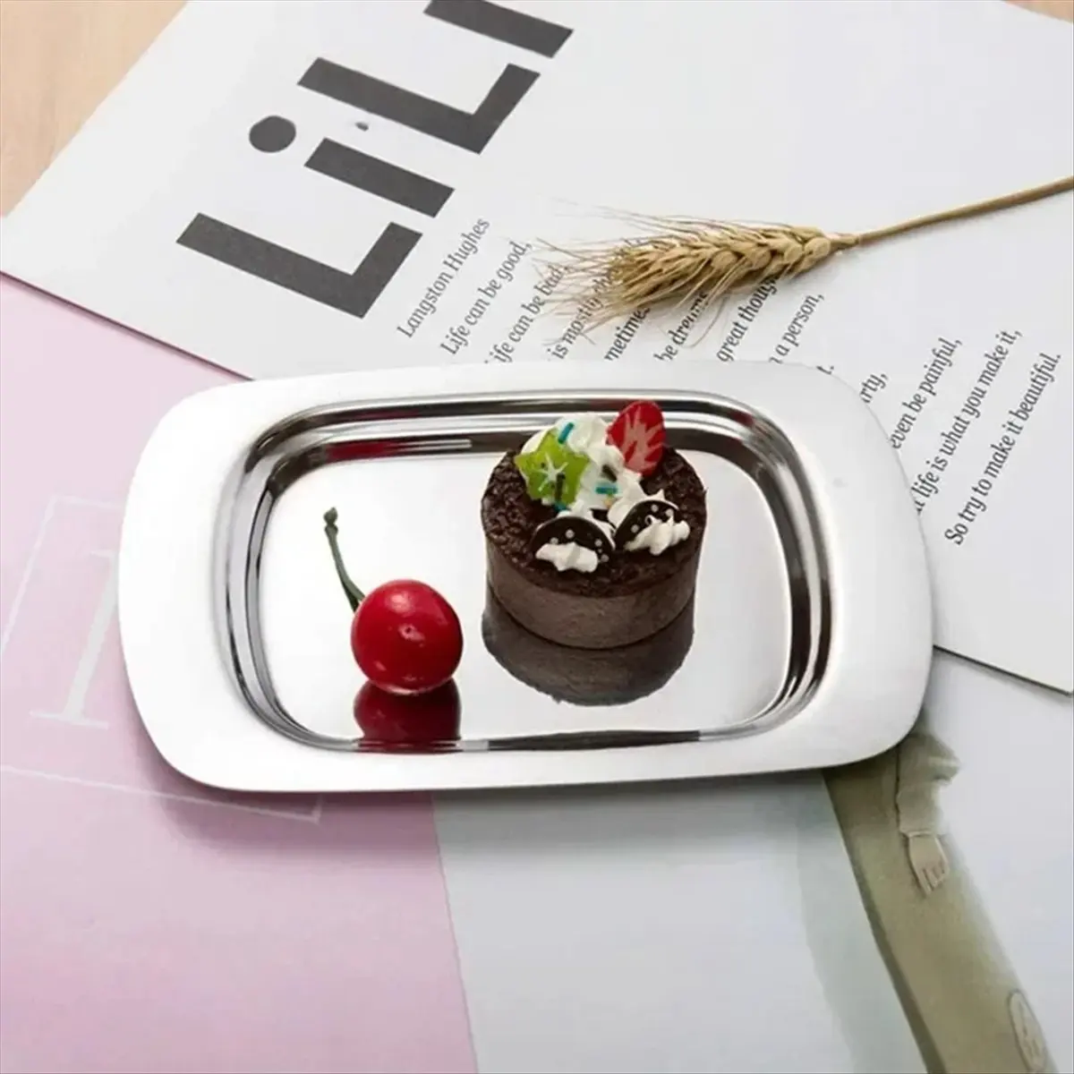 A67T NEW Butter Dish, Stainless Steel Butter Dish with Lid - Solid Cheese/Butter Container - Butter Cheese Storage Box