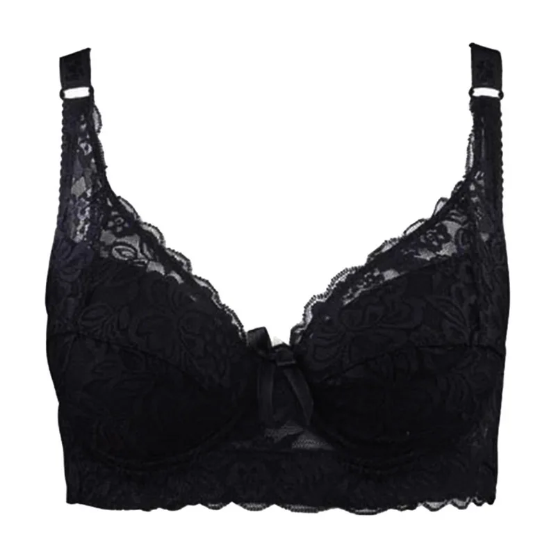 Donne Sexy Bralette biancheria intima di pizzo di grandi dimensioni reggiseni Push Up 80CD-105CD Intimates reggiseno di pizzo femminile Lingerie BH soutien gorge
