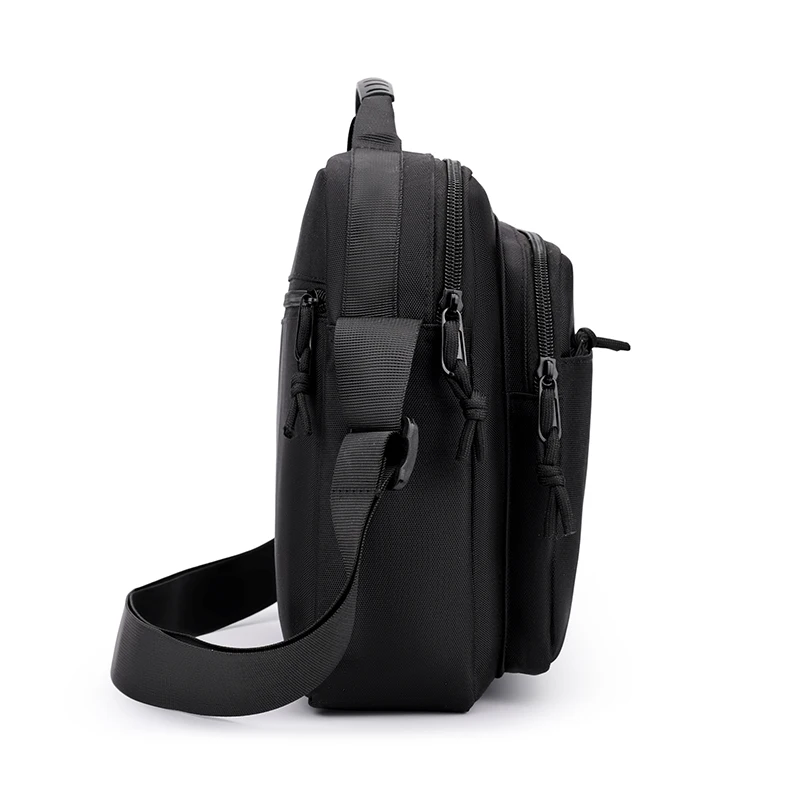 Men's Business Crossbody Shoulder Bag – Large Capacity Waterproof Sling with Multi-Pocket Design for Daily Use