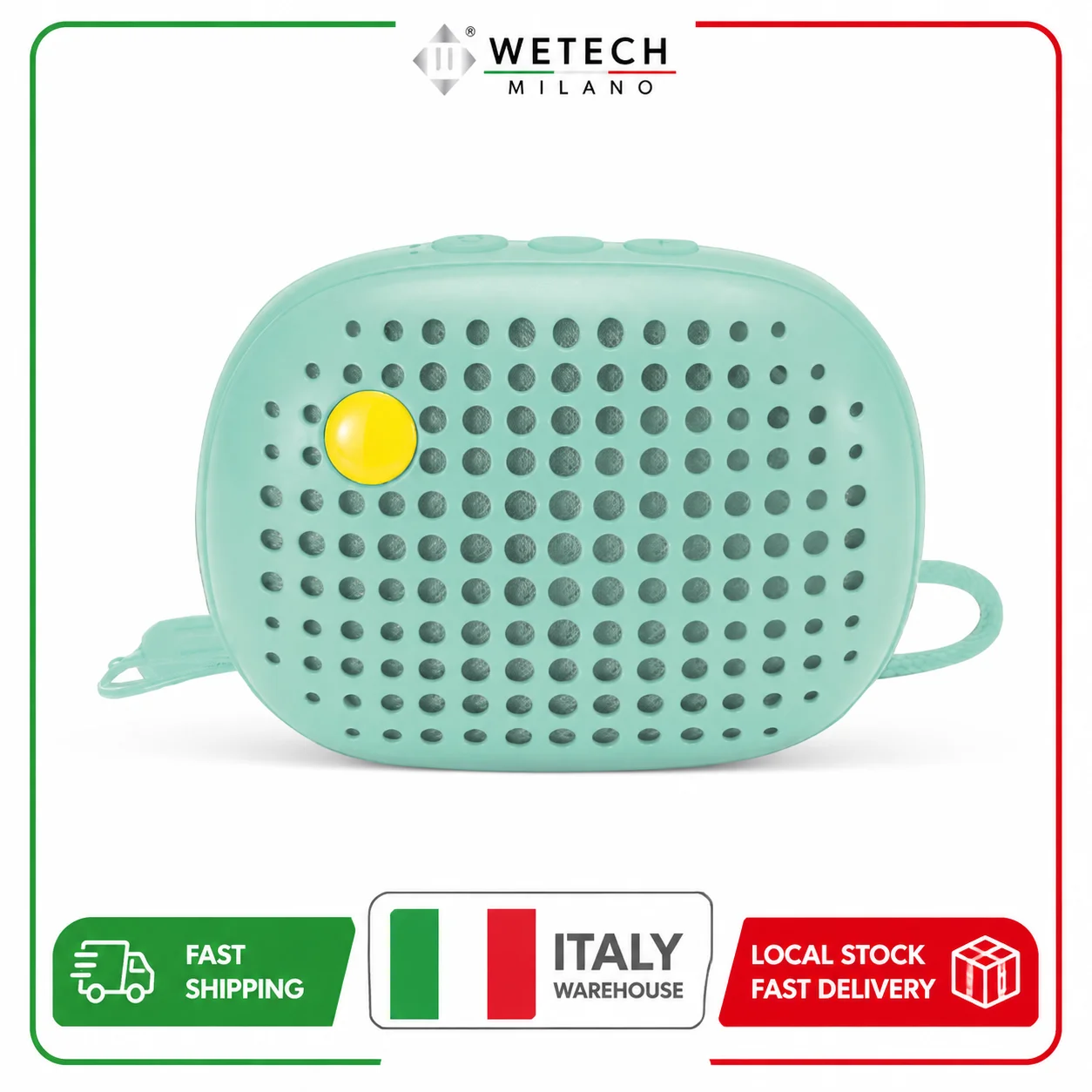 Mini Altoparlante Bluetooth Portatile 5.3 con TWS Link+, Altoparlante Wireless da 5W, Ricarica USB-C, Altoparlante Compatto da Viaggio per Smartphone,