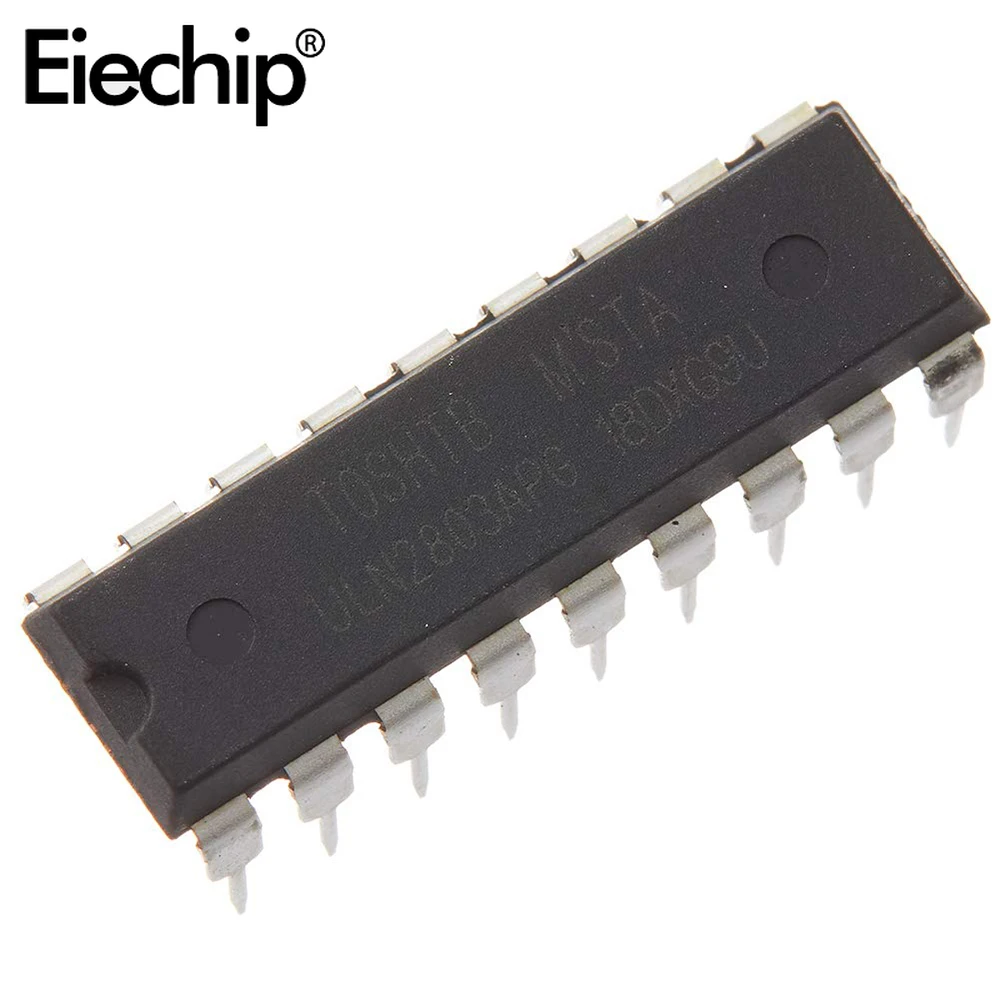 10pcs ULN2803 ULN2803AFWG Darlington Bipolar Array Eight High-Voltage 50 V/500 mA DIP-18 SOP18