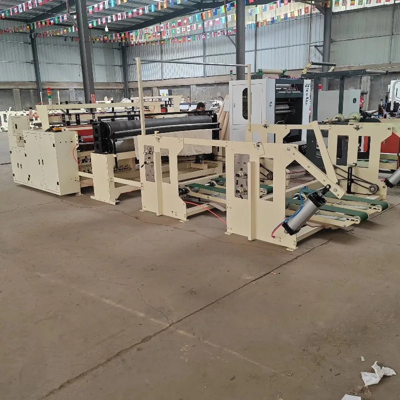 Customized Toilet Paper Manufacturing Machine Double-layer Paper Rewinder Embossed Tissue Processing Machine