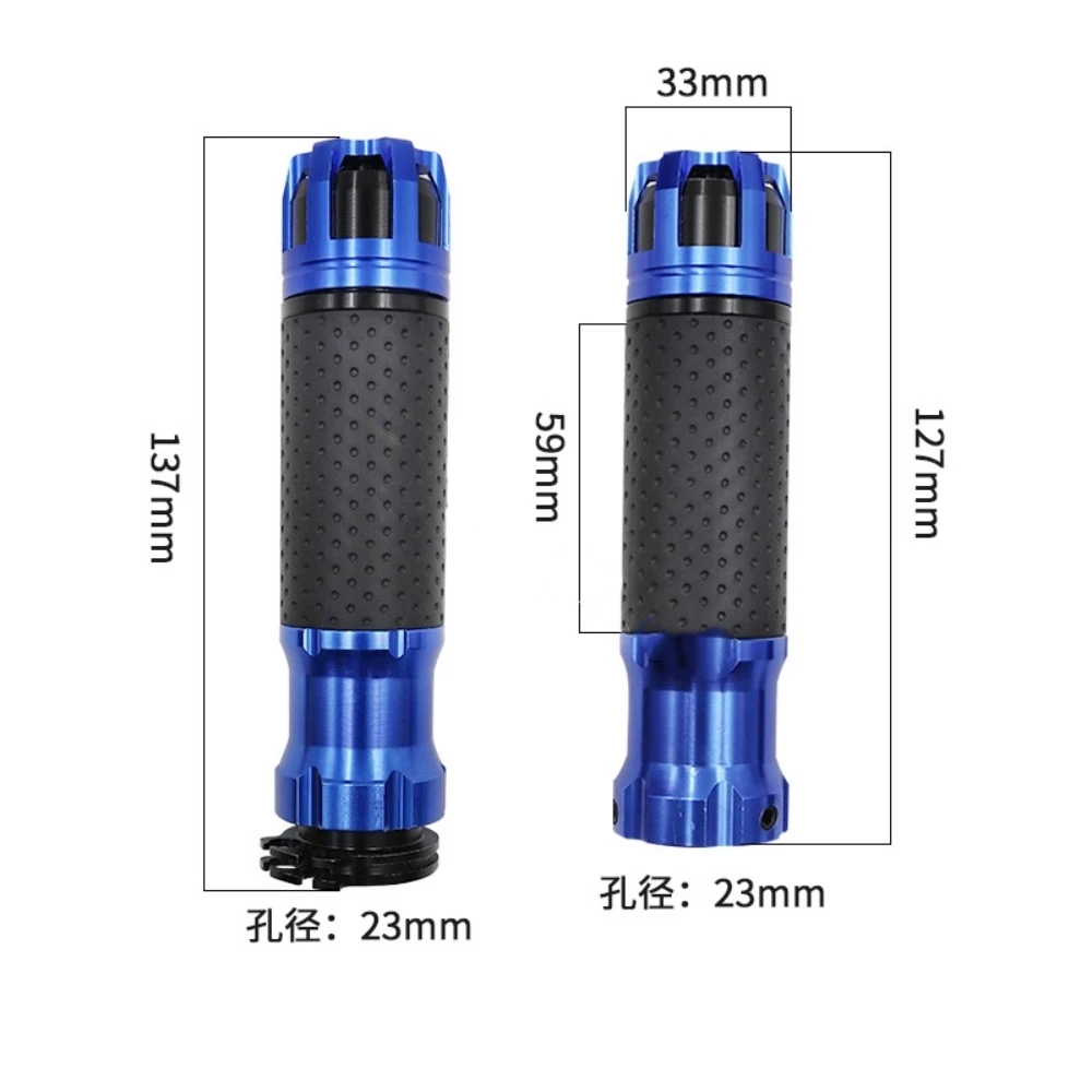 Universal Motorcycle Handlebars Hand Grips CNC 22mm Aluminum Alloy Anti-slip Durable Motorcycle Accessories