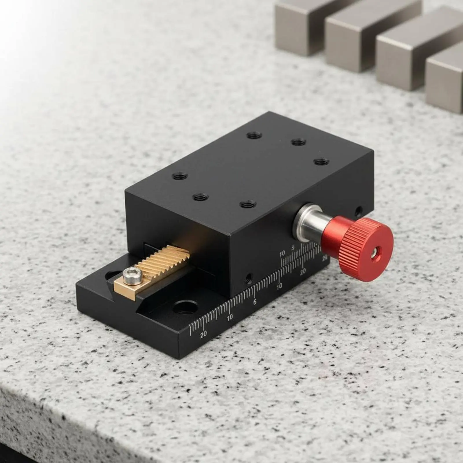 

Angled Slide Slide Platform Fine Adjustment Rack and Pinion Stage Precision Translation Stage Fluid Sliding