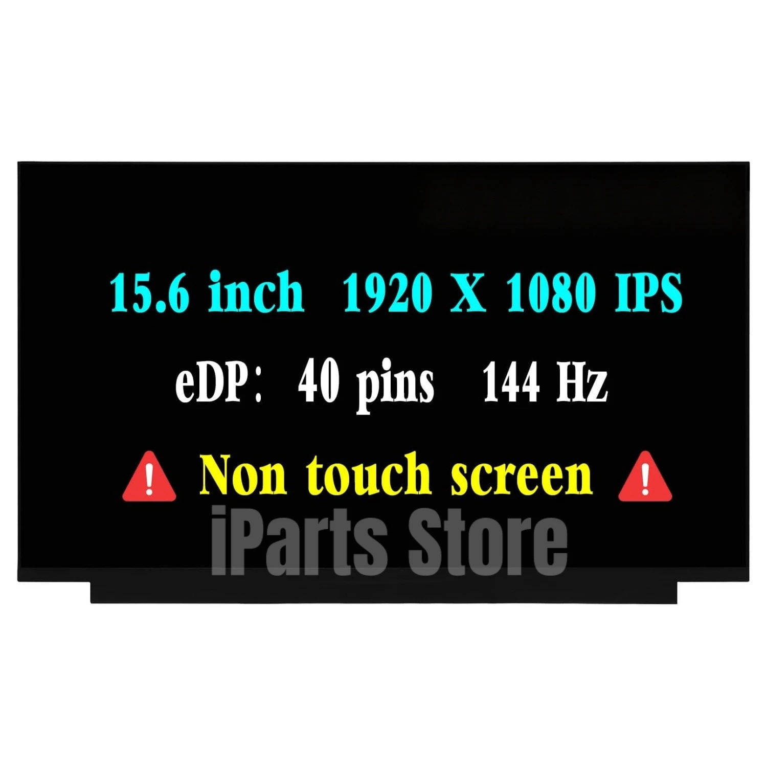 iParts Replacement New Display for Asus Tuf A15 FA507 FA507N FA507R FX507V FX507Z FHD 144Hz 40 Pins IPS LCD Screen Panel OEM