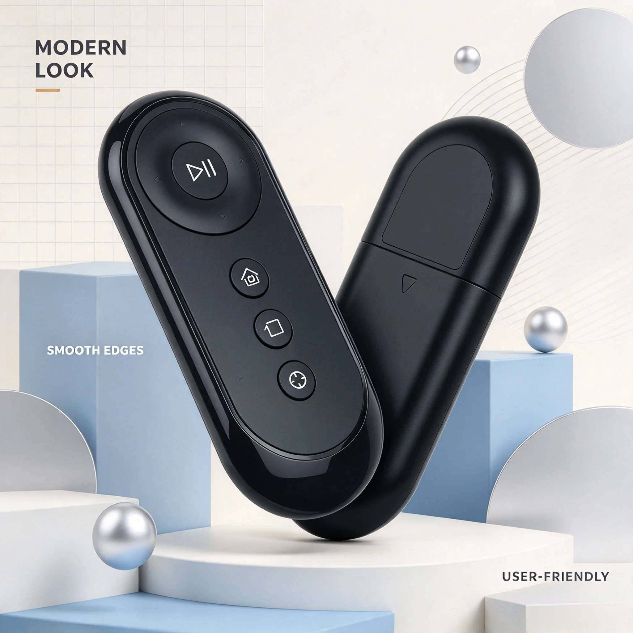 RC1633 Replacement Remote Control Compatible with ECOVACS DEEBOT 601 Robotic Vacuum Cleaner, No Programming Required