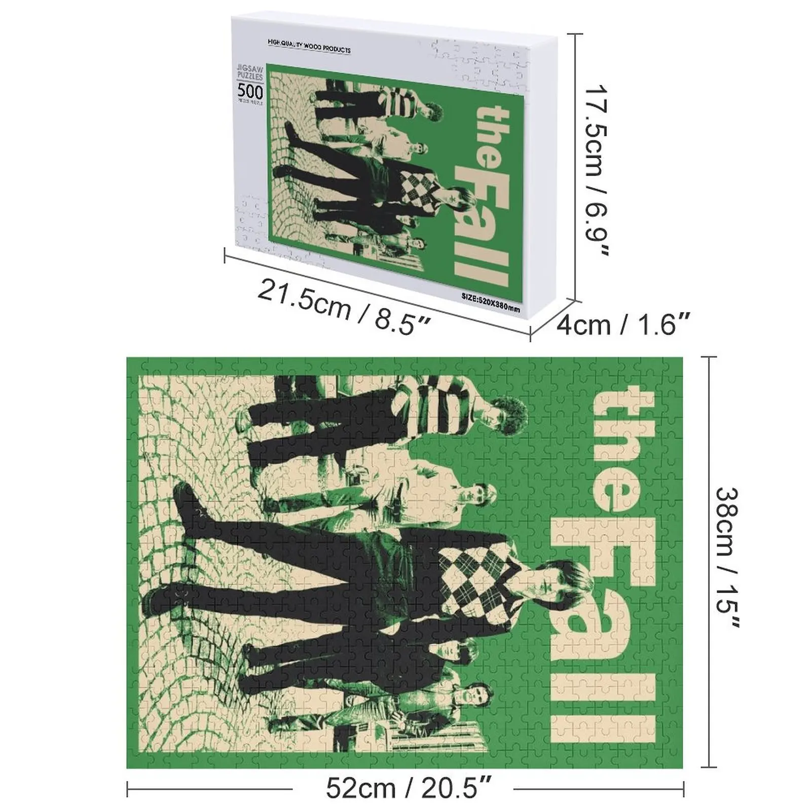 De herfst puzzel houten kisten aangepaste cadeaus voor kinderen aanpasbare cadeau aangepaste geschenken puzzel