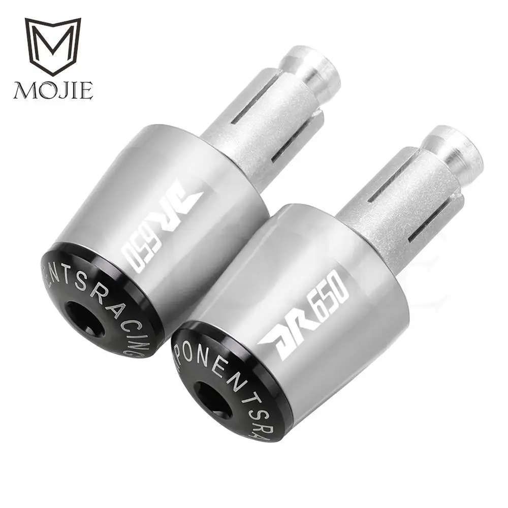 Motorcycles Handlebar Grips Cap Weight PartsAnti Vibration Silder Plug Ends FOR SUZUKI DR650 DR650S SE 1994-2010 2011 2012 2013 image 3