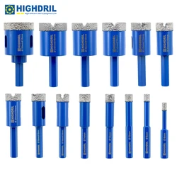 HIGHDRIL 1pc Hexagon Shank Drill Bits Diamond For Tile Porcelain Ceramic Marble Stone Cutters Hole Saw Electric Hand Drill