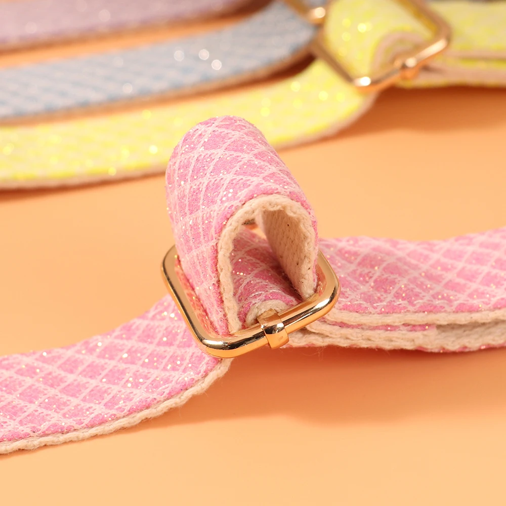Benutzerdefiniertes Hundehalsband aus glitzerndem Nylon mit Blumenanhänger, kostenlose Gravur, Haustiername, Schnallenhalskette für kleine, mittelgroße und große Hunde – Detail 20