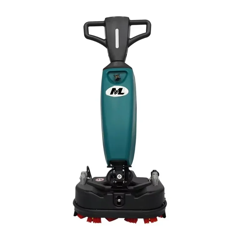 Floor Scrubber Machine 5L Tank Cleaning Machine Electric Compact Por   Walk Behind Mini Floor Scrubber Machine