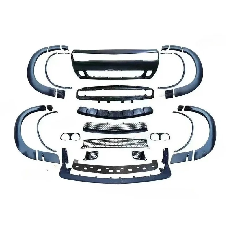 

Car Body Kit Challenger 2015 To 2022,Accessories Auto Front Bumper Cover with Widebody Flares,Demon Style