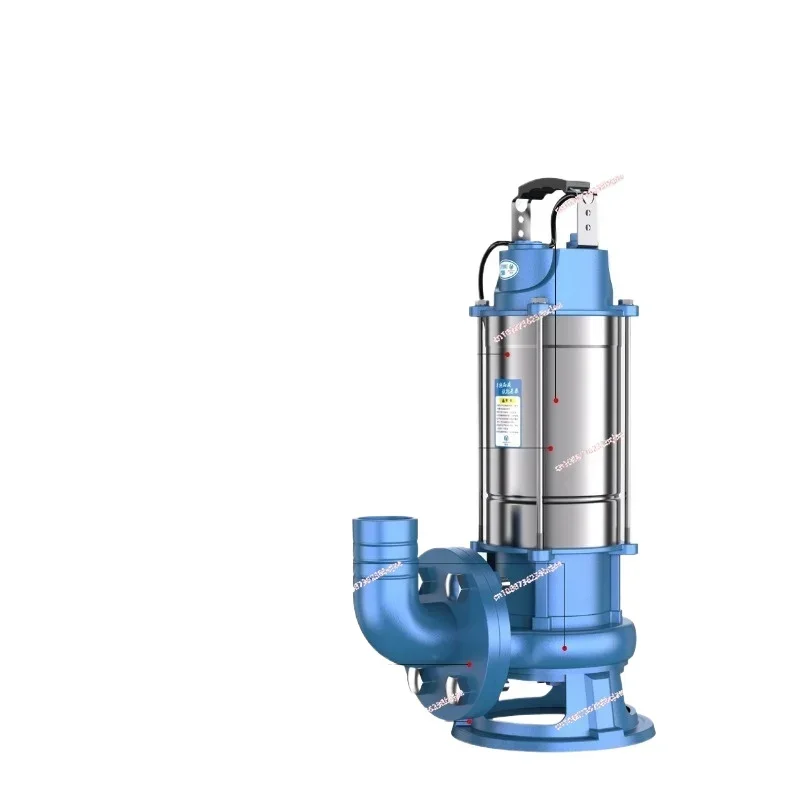 

Sewage Pump 220v Cutting Manure Pumping Mud Septic Tank Suction Submersible Household