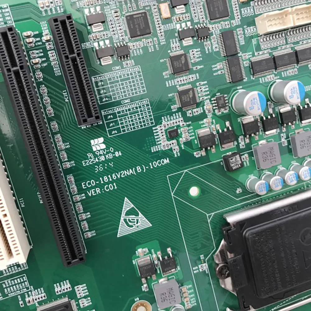 

ECO-1816V2NA(B)-6COM VER:C01 5PCI слот промышленной материнской платы управления EC0-1816V2