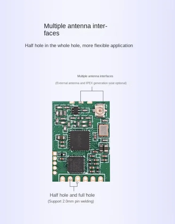433MHz serial port transmissive transmission module wireless remote control module without development power-on GC433-TC021