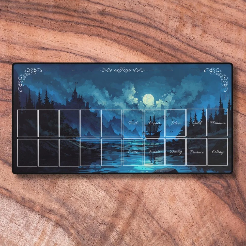 Tapete de juego Dominion, tapete compatible con el juego de mesa Dominion, tapete Dominion no oficial, accesorio de mejora para juegos de mesa y PC.