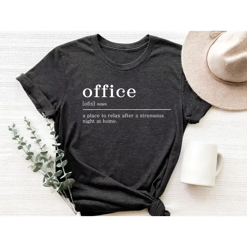 

Забавная офисная футболка The for Employer Coworker Definition