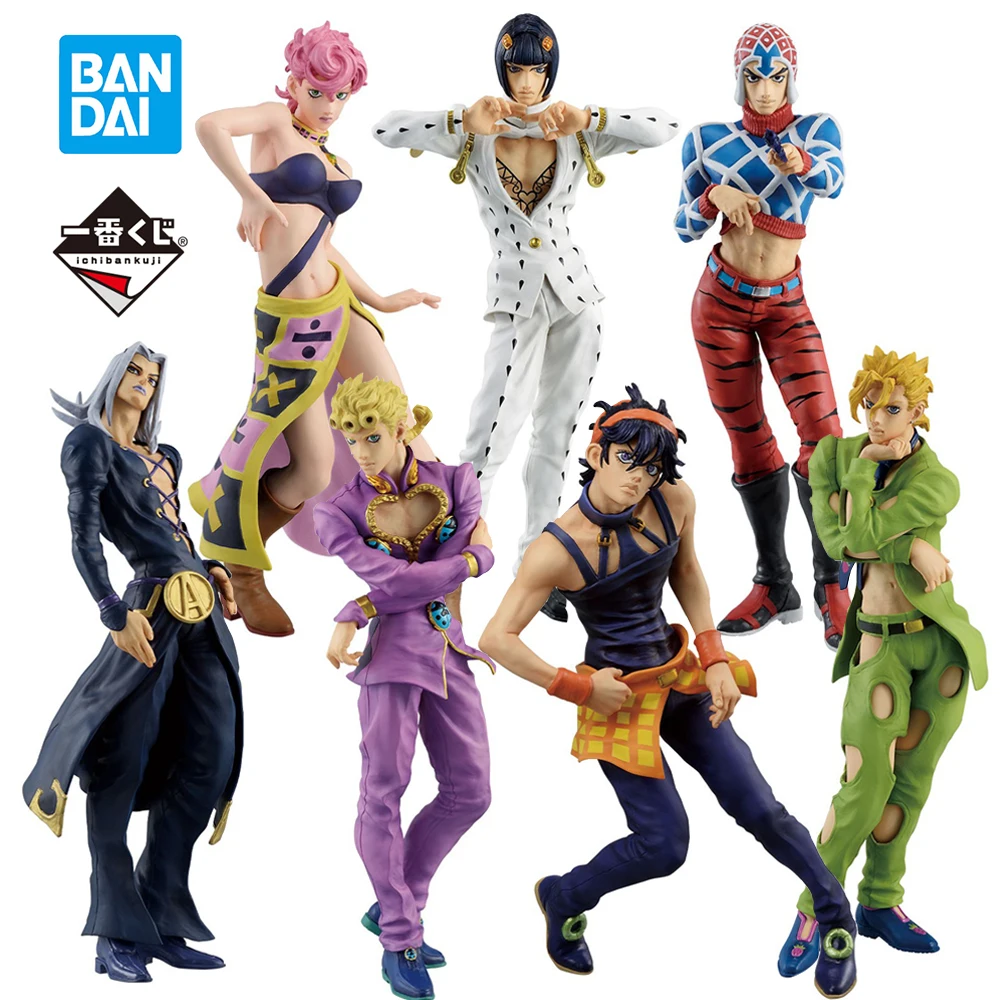 IN Stock Banpresto Ichiban Kuji JoJo Bizarre Adventure Giorno Giovanna Bruno Buccellati Trish Una MASTERLISE Anime Model Toys