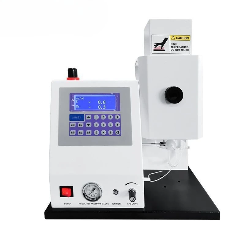 Flame Photometer Fertilizer Soil Cement Flame Atomic Photometer Potassium Sodium Lithium Calcium Barium Element