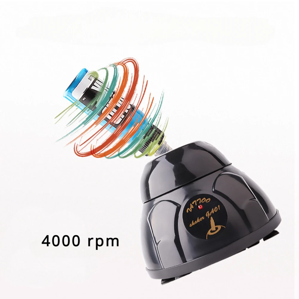 Electric Tattoo Pigment Ink Mixer UV Gel Vortexer Nail Polish Mixing Supplies Liquid Paint Mixer Shaker Stirrer